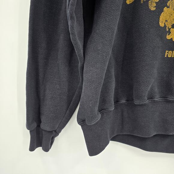 Soffe Unisex Soft Army Fort Benning Graphic Sweatshirt Dark Navy Blue Size Large - Picture 6 of 8